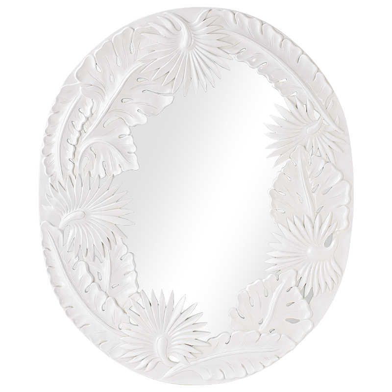 Зеркало Mirror White Jungle Белый Зеркало Mirror White Jungle Белый в Кирове | Loft Concept