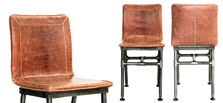 Барный стул Iron Loft Bar stool brown Барный стул Iron Loft Bar stool brown - Loft-Concept в Кирове