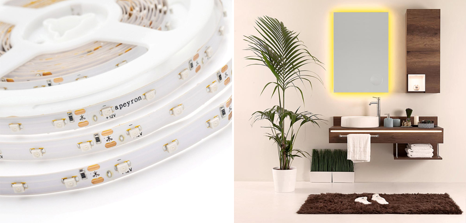 Светодиодная влагозащищенная лента 4,8W/m 60LED/m 3528SMD желтый 5M Светодиодная влагозащищенная лента 4,8W/m 60LED/m 3528SMD желтый 5M - Loft-Concept в Кирове