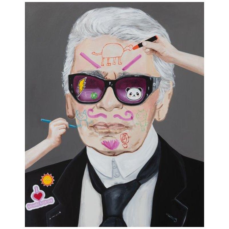 Картина Inner Child - Karl Lagerfeld Мульти Картина Inner Child - Karl Lagerfeld Мульти в Кирове | Loft Concept