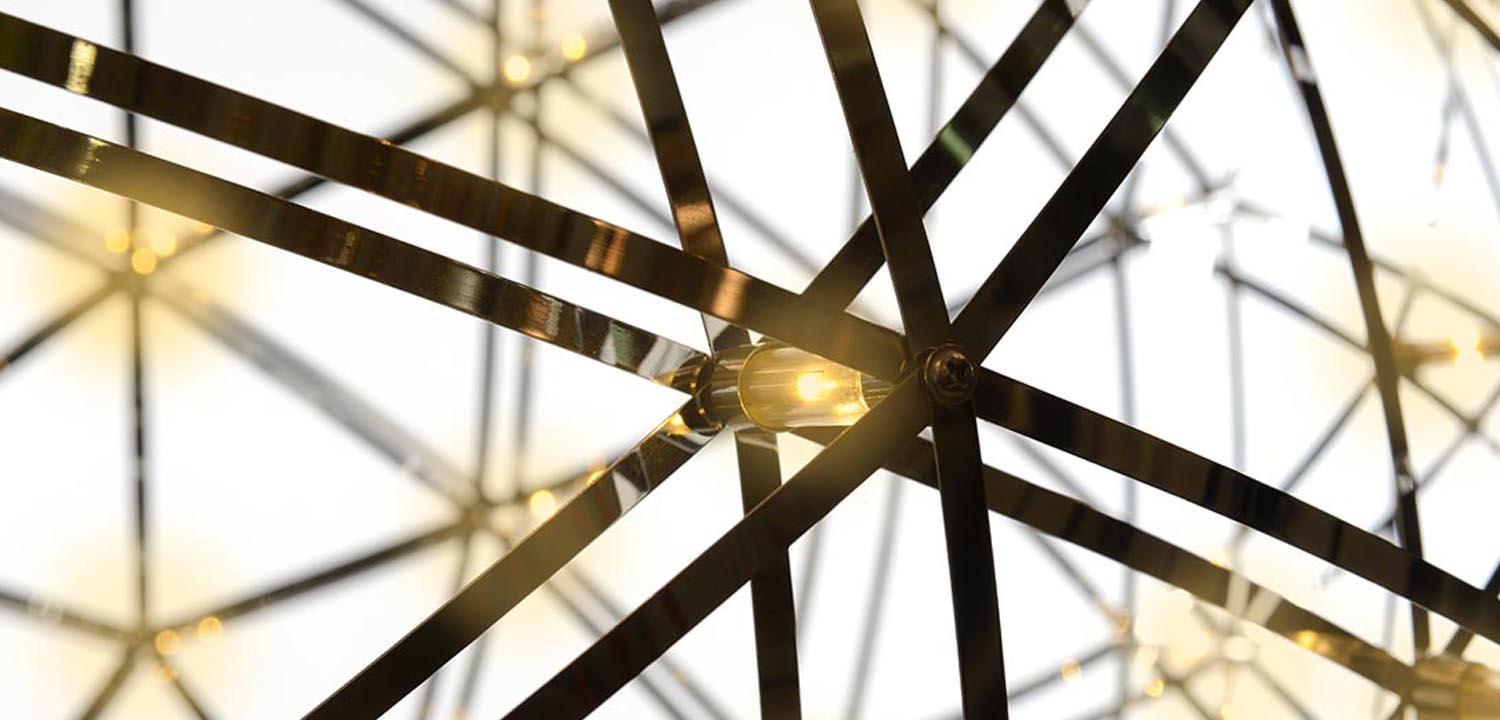 Люстра Moooi 3D Sphere Yellow lamp L - фото №1