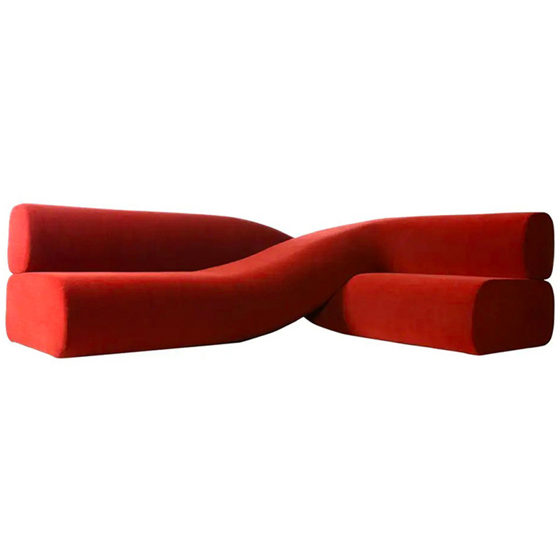 Дизайнерский Диван Landscape Sofa Красный Дизайнерский Диван Landscape Sofa Красный в Кирове | Loft Concept