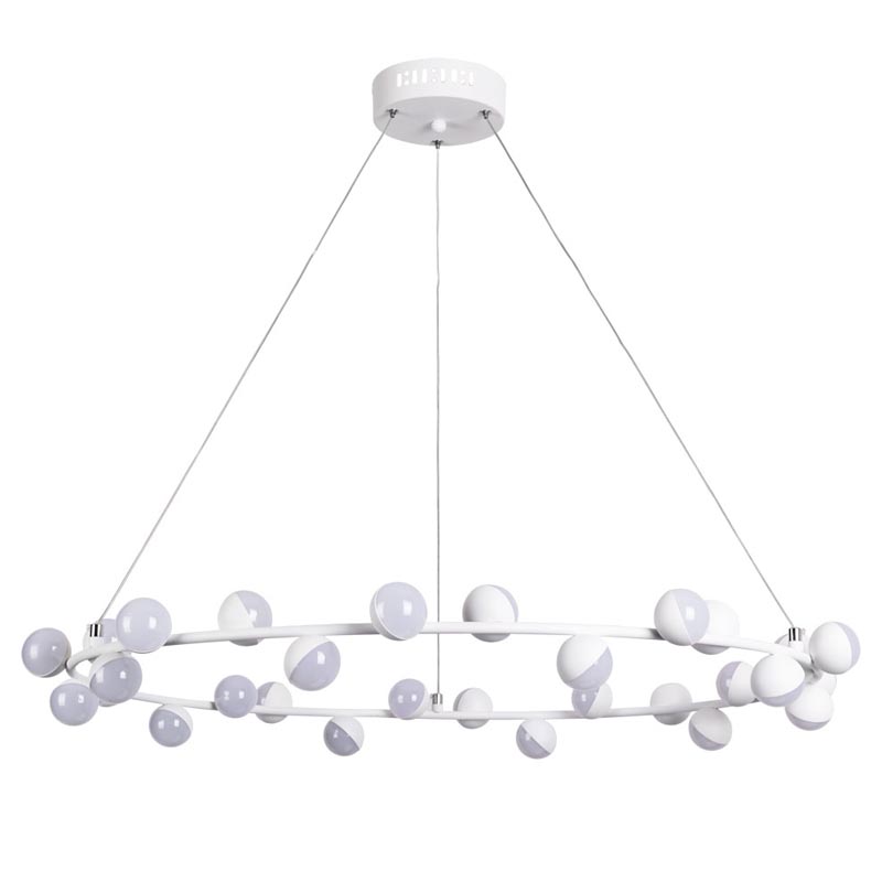 Люстра Vilelme Chandelier white 80 Белый Люстра Vilelme Chandelier white 80 Белый в Кирове | Loft Concept