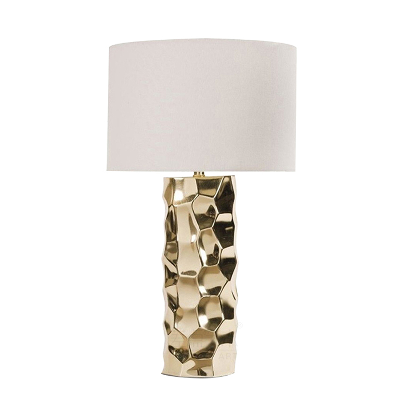 Настольная лампа Abernathy Table lamp Глянцевое золото Белый Настольная лампа Abernathy Table lamp Глянцевое золото Белый в Кирове | Loft Concept