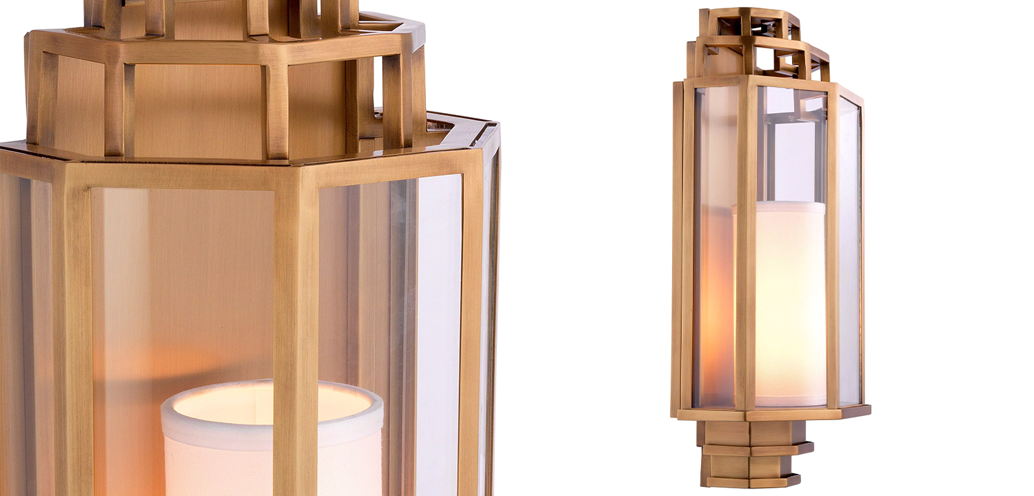 Бра Wall Lamp Monticello Brass - фото