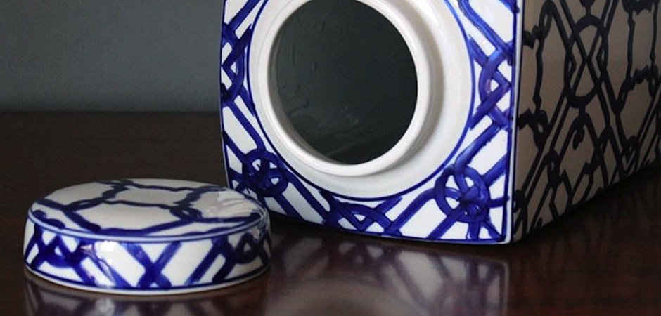 Фарфоровый сосуд Цзиндэчжэнь Jar Фарфоровый сосуд Цзиндэчжэнь Jar - Loft-Concept в Кирове
