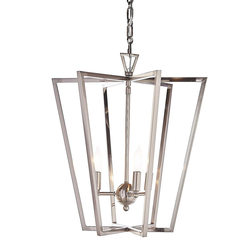 Люстра Fabiole Chrome Cage Chandelier Хром Люстра Fabiole Chrome Cage Chandelier Хром в Кирове | Loft Concept