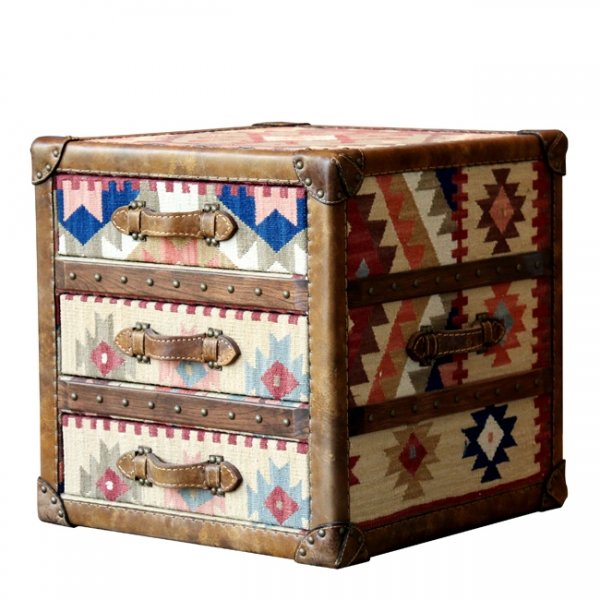 Сундук Kilim Cube Chest Мульти Сундук Kilim Cube Chest Мульти в Кирове | Loft Concept