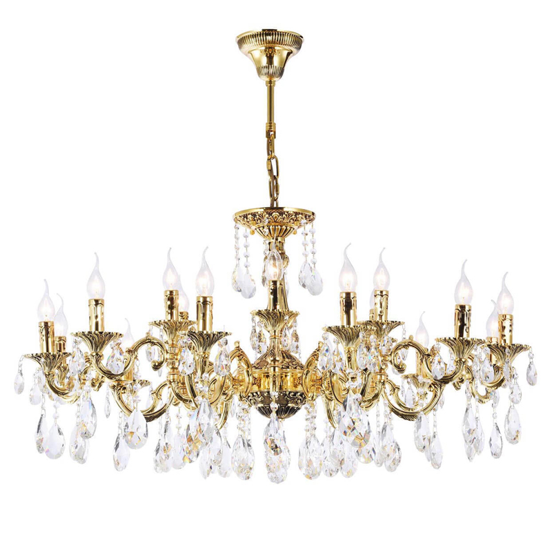Люстра Stephanie Chandelier 112 Золотой Люстра Stephanie Chandelier 112 Золотой в Кирове | Loft Concept