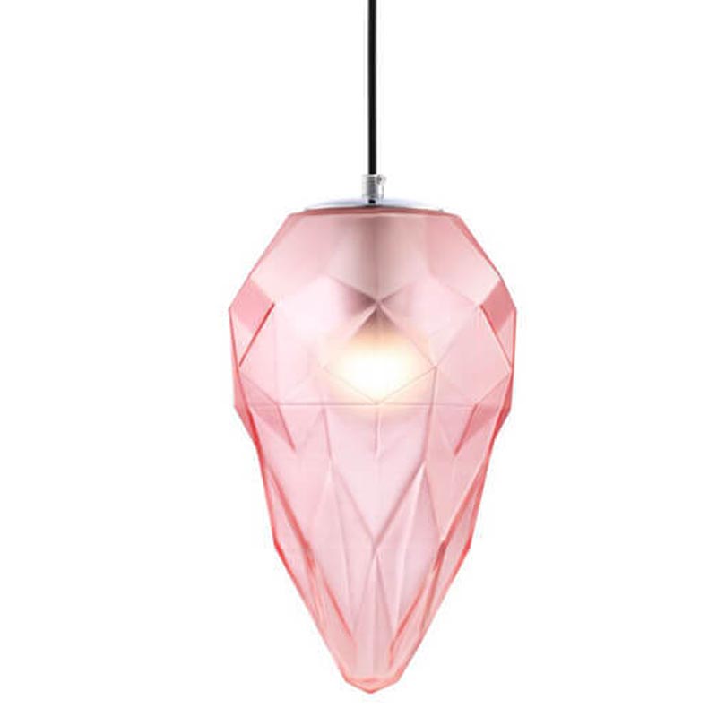 Подвесной светильник Jewel Athena pink 18 Розовый Хром Подвесной светильник Jewel Athena pink 18 Розовый Хром в Кирове | Loft Concept