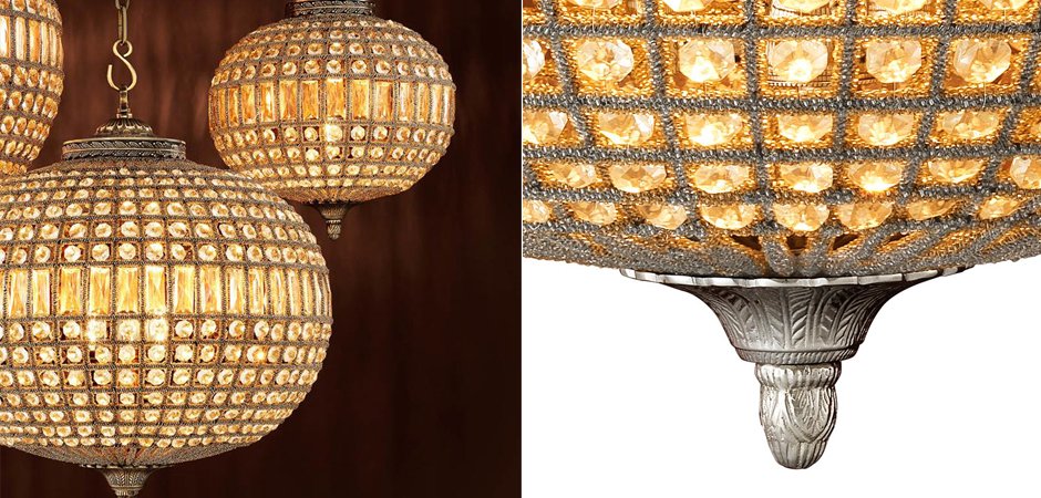 Люстра Chandelier Kasbah Oval M Nickel Люстра Chandelier Kasbah Oval M Nickel - Loft-Concept в Кирове