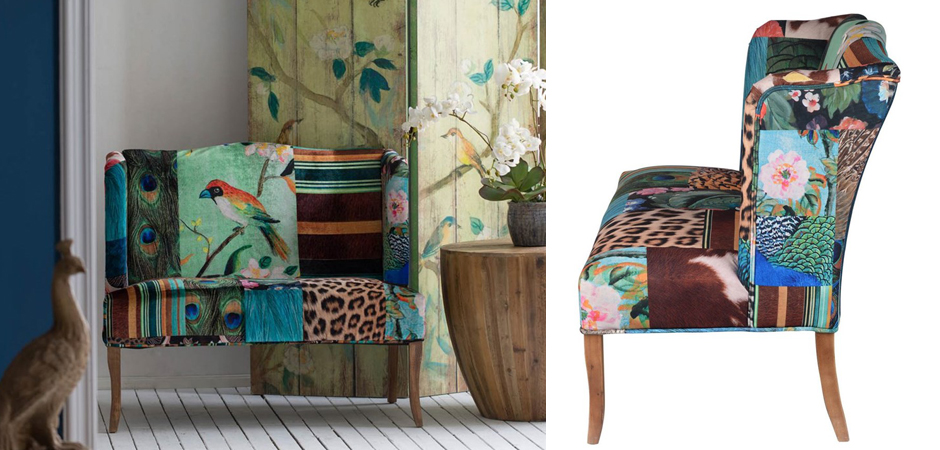 Диван Leopard spots & Bird - Loft-Concept в Кирове