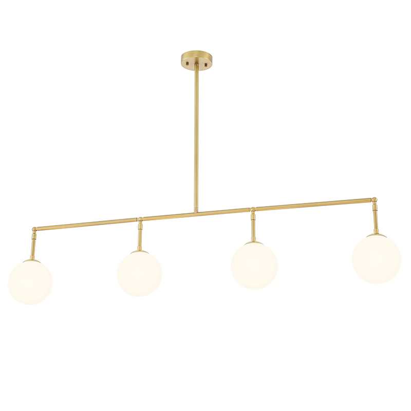 Люстра Eichholtz Chandelier Tara Белый Латунь в Кирове | Loft Concept 