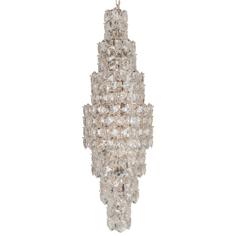 Люстра Tiers Crystal Light Chandelier 170 Прозрачное Стекло Золотой Люстра Tiers Crystal Light Chandelier 170 Прозрачное Стекло Золотой в Кирове | Loft Concept