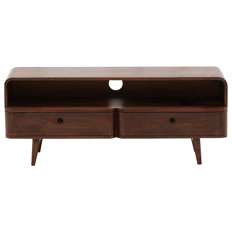 ТВ-тумба Kendrick Wood TV Stand Коричневый ТВ-тумба Kendrick Wood TV Stand Коричневый в Кирове | Loft Concept