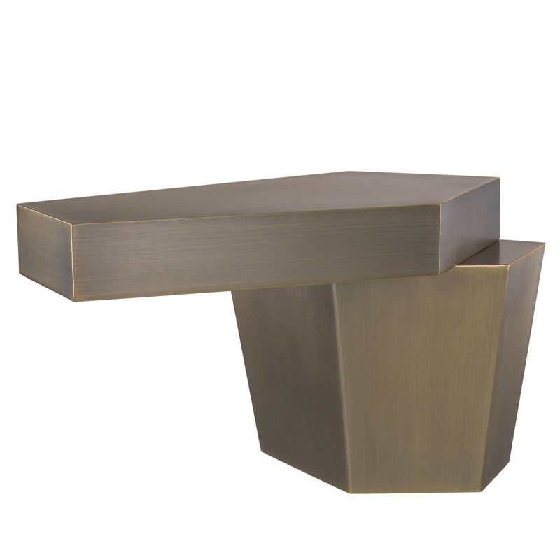 Кофейный стол Eichholtz Coffee Table Calabasas Low brass Латунь Античная полированная Кофейный стол Eichholtz Coffee Table Calabasas Low brass Латунь Античная полированная в Кирове | Loft Concept