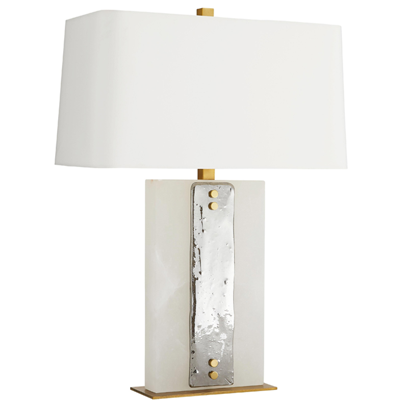 Дизайнерская настольная лампа URIAH LAMP Белый Серый Дизайнерская настольная лампа URIAH LAMP Белый Серый в Кирове | Loft Concept