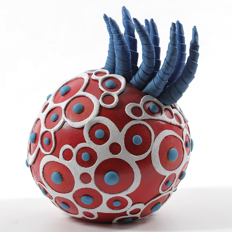 Статуэтка тропический фрукт Tropical Fruit Red Blue Reef Красный Синий Белый Мульти Статуэтка тропический фрукт Tropical Fruit Red Blue Reef Красный Синий Белый Мульти в Кирове | Loft Concept
