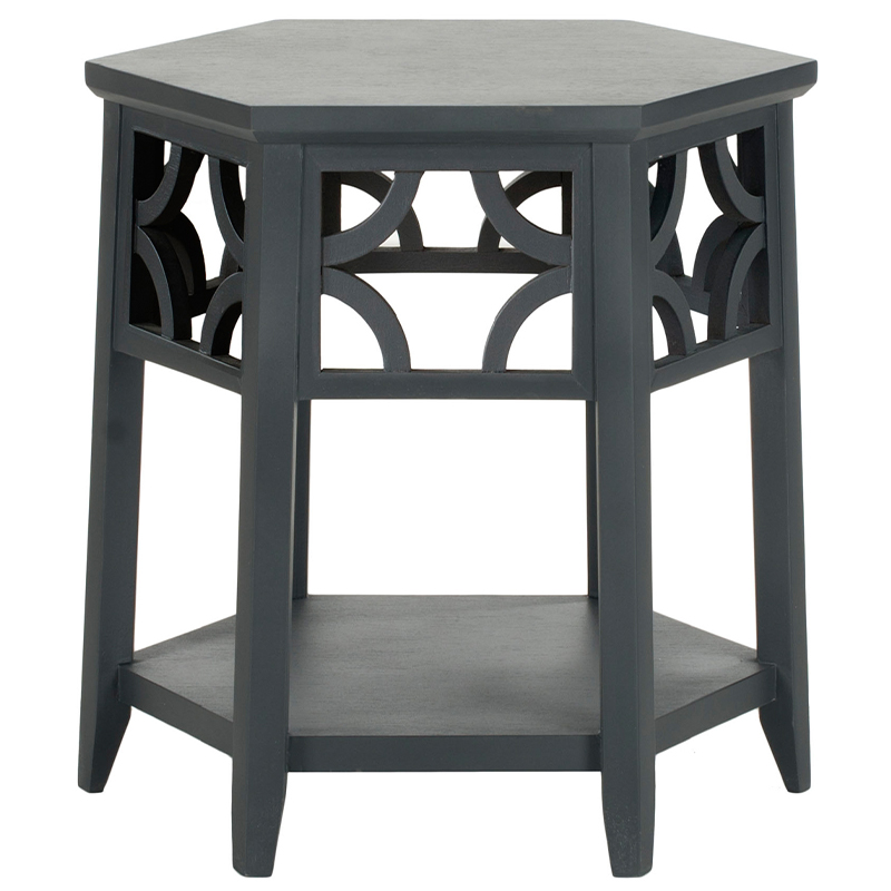 Приставной стол Savan Side Table Black Черный Приставной стол Savan Side Table Black Черный в Кирове | Loft Concept