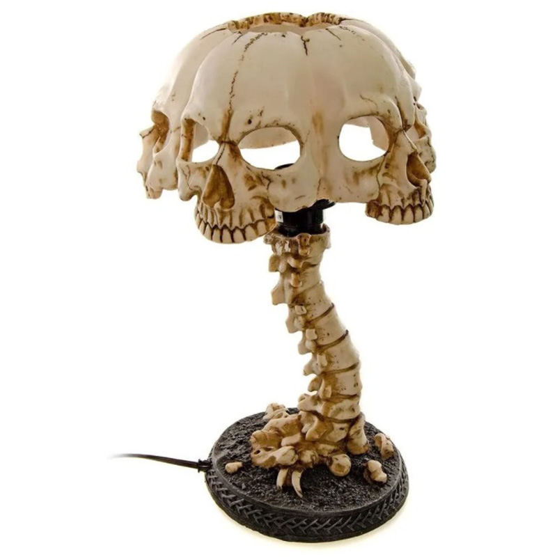 Настольная лампа Skull Бежевый Настольная лампа Skull Бежевый в Кирове | Loft Concept