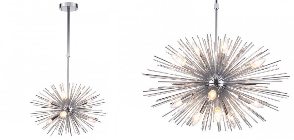 Люстра ASTRA Chandelier Sputnik Chromium Люстра ASTRA Chandelier Sputnik Chromium - Loft-Concept в Кирове