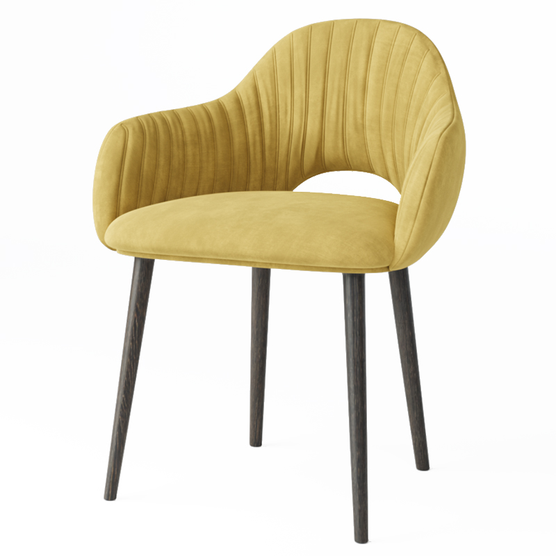 Стул California Yellow Желтый Коричневый Стул California Yellow Желтый Коричневый в Кирове | Loft Concept