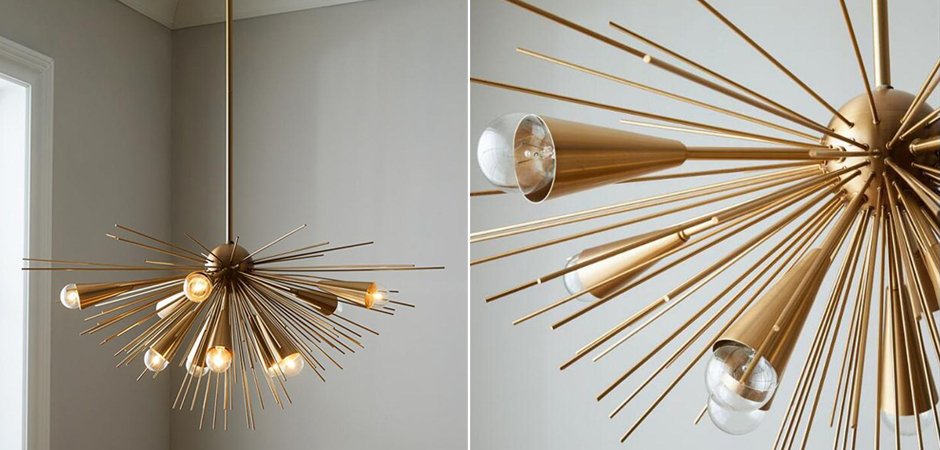 Люстра Luxury Copper Metal Thorn Pendant Lights Люстра Luxury Copper Metal Thorn Pendant Lights - Loft-Concept в Кирове