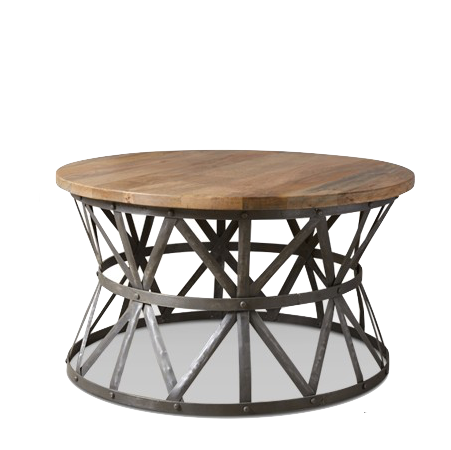 Журнальный стол Industrial Rust Barrel 80 Table Журнальный стол Industrial Rust Barrel 80 Table в Кирове | Loft Concept