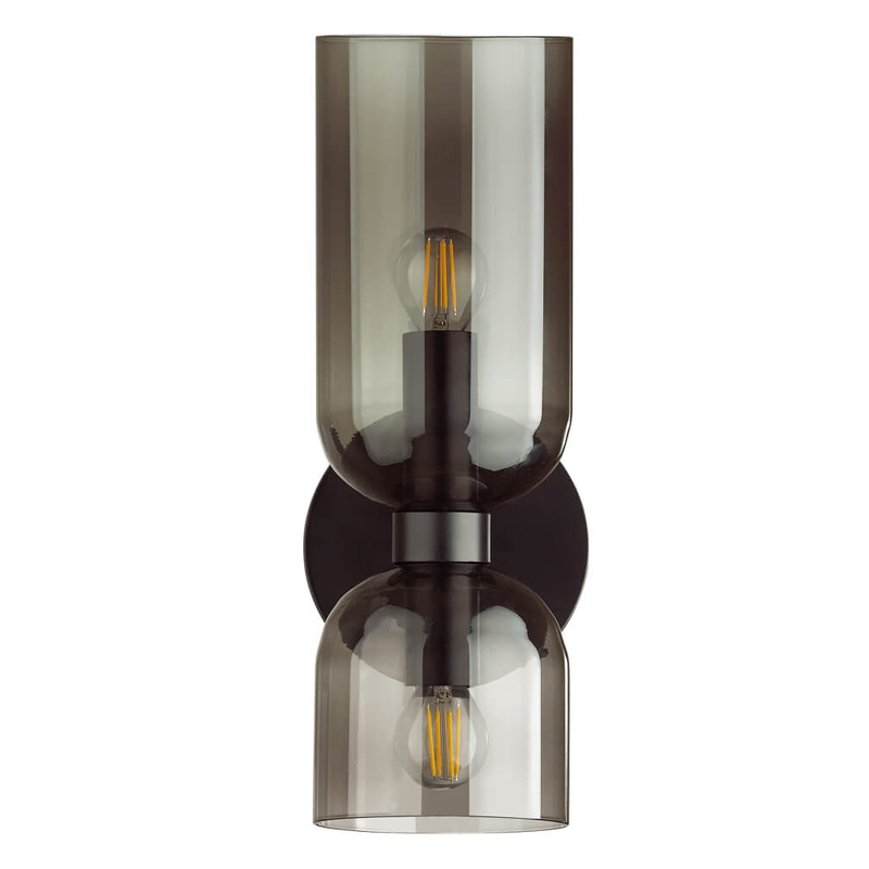Бра Lightmaker Studio Edie Sconce smok Черный Стекло Смок Бра Lightmaker Studio Edie Sconce smok Черный Стекло Смок в Кирове | Loft Concept