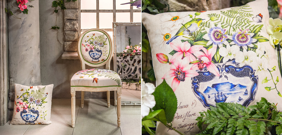 Декоративная подушка Exotic Bouquet Pillow Декоративная подушка Exotic Bouquet Pillow - Loft-Concept в Кирове