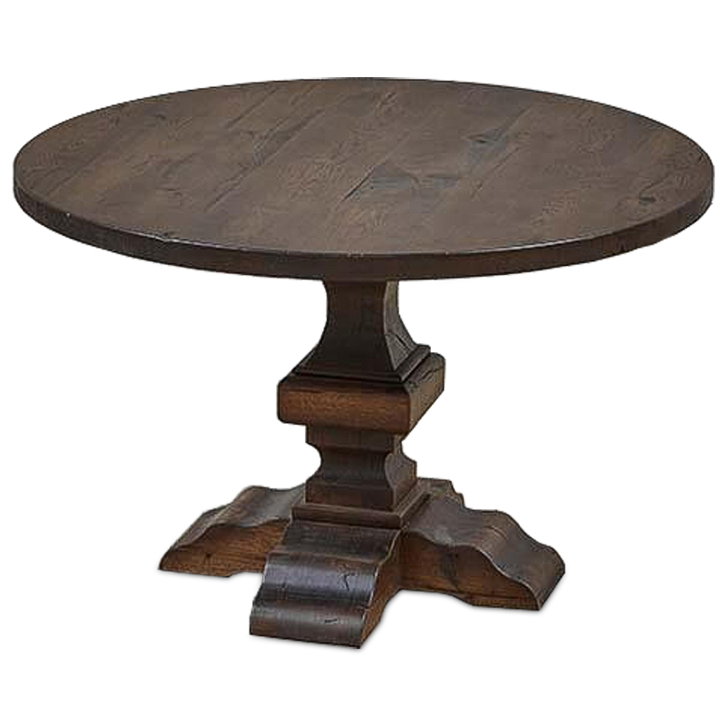 Обеденный стол Eurus Dinner Table Коричневый Обеденный стол Eurus Dinner Table Коричневый в Кирове | Loft Concept