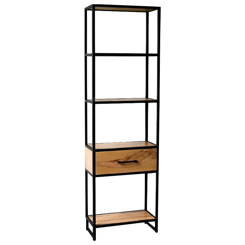 Стеллаж Elif Industrial Metal Rust Rack Коричневый Черный Стеллаж Elif Industrial Metal Rust Rack Коричневый Черный в Кирове | Loft Concept