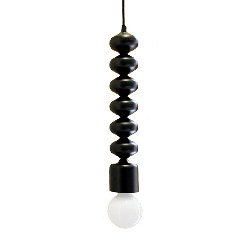 Подвесной светильник металлический черный Spherical Beads Black Черный Подвесной светильник металлический черный Spherical Beads Black Черный в Кирове | Loft Concept