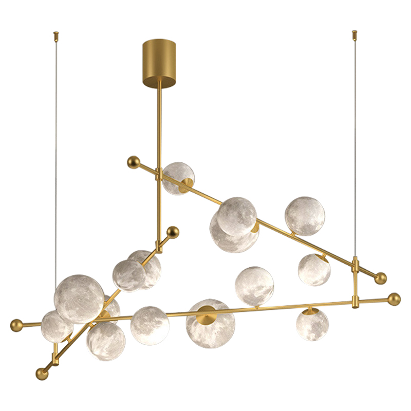 Светильник Tech Lighting Modern Rail Geometric Linear Suspension 15 Gold Белый Золотой Светильник Tech Lighting Modern Rail Geometric Linear Suspension 15 Gold Белый Золотой в Кирове | Loft Concept