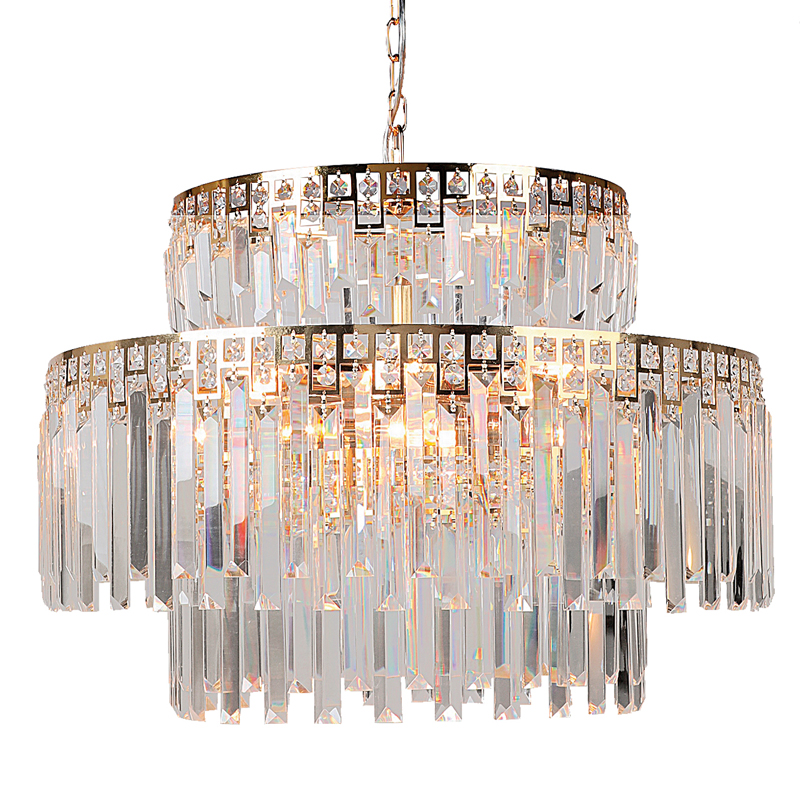 Люстра Mireil Chandelier 61 Глянцевое золото Прозрачный Люстра Mireil Chandelier 61 Глянцевое золото Прозрачный в Кирове | Loft Concept