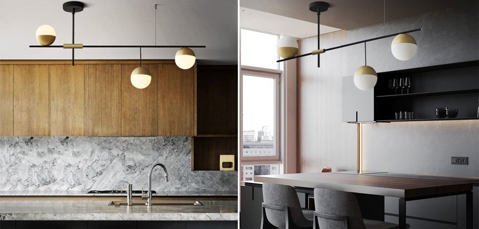 Люстра Balls white & brass 3 Люстра Balls white & brass 3 - Loft-Concept в Кирове