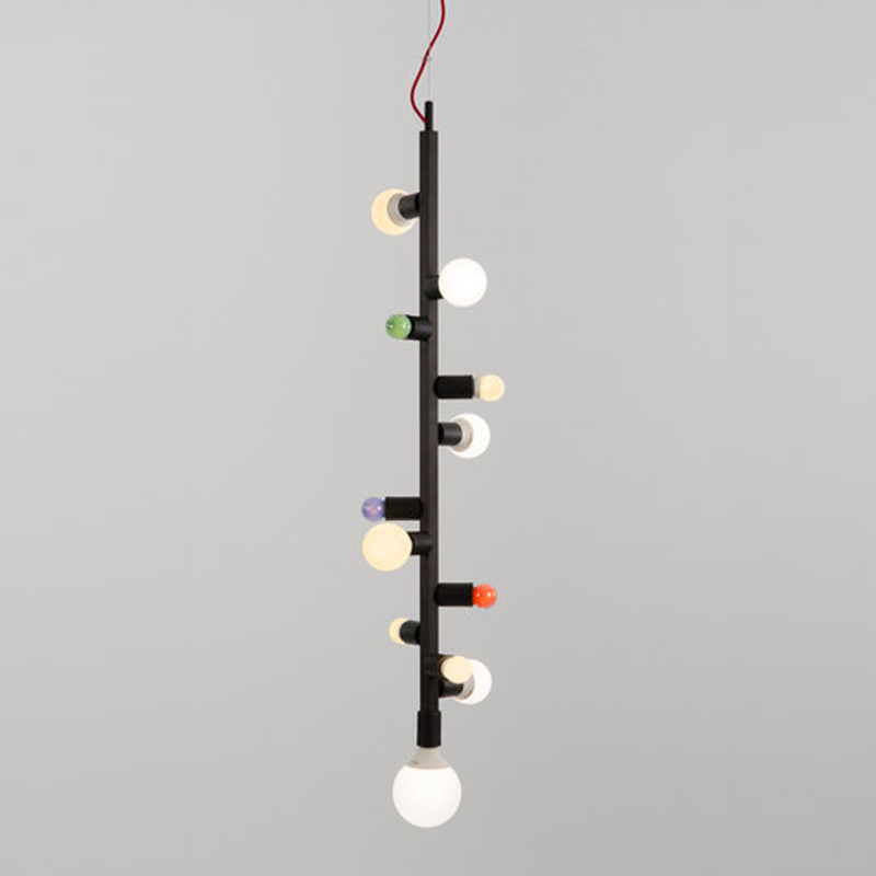 Люстра Almerich Party hanging lamp 2 Черный Мульти Люстра Almerich Party hanging lamp 2 Черный Мульти в Кирове | Loft Concept