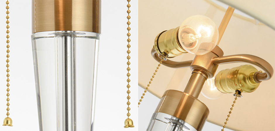 Настольная лампа Transparent Atlant Table lamp Настольная лампа Transparent Atlant Table lamp - Loft-Concept в Кирове