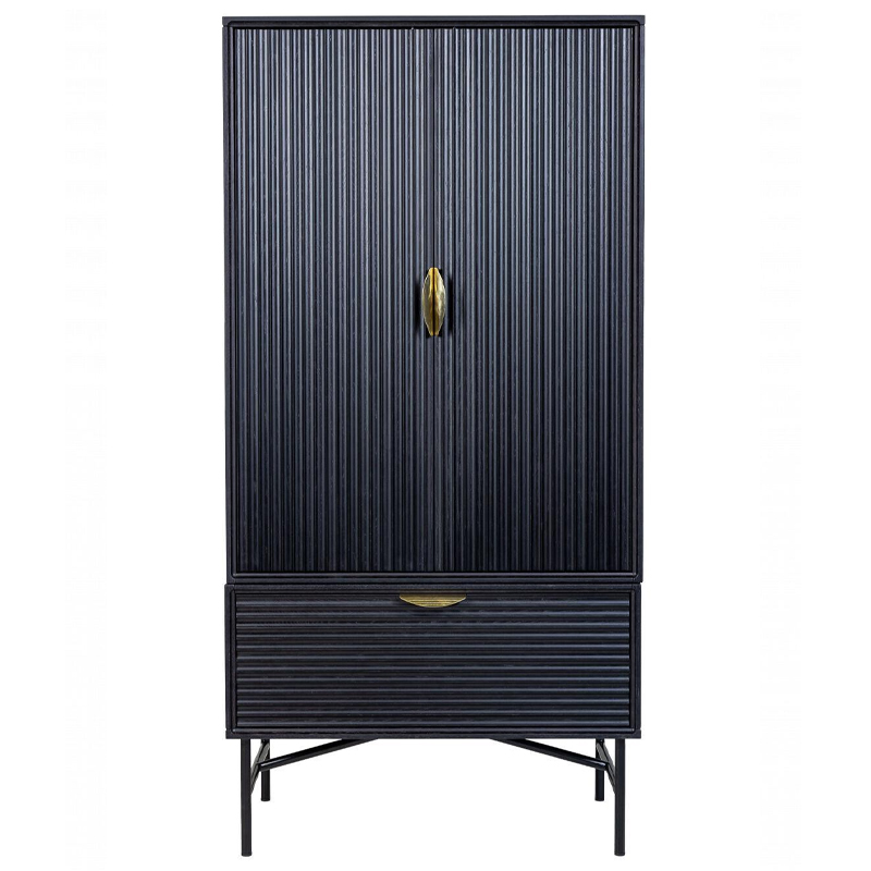 Шкаф Antique Order Черный Латунь Черный Шкаф Antique Order Черный Латунь Черный в Кирове | Loft Concept