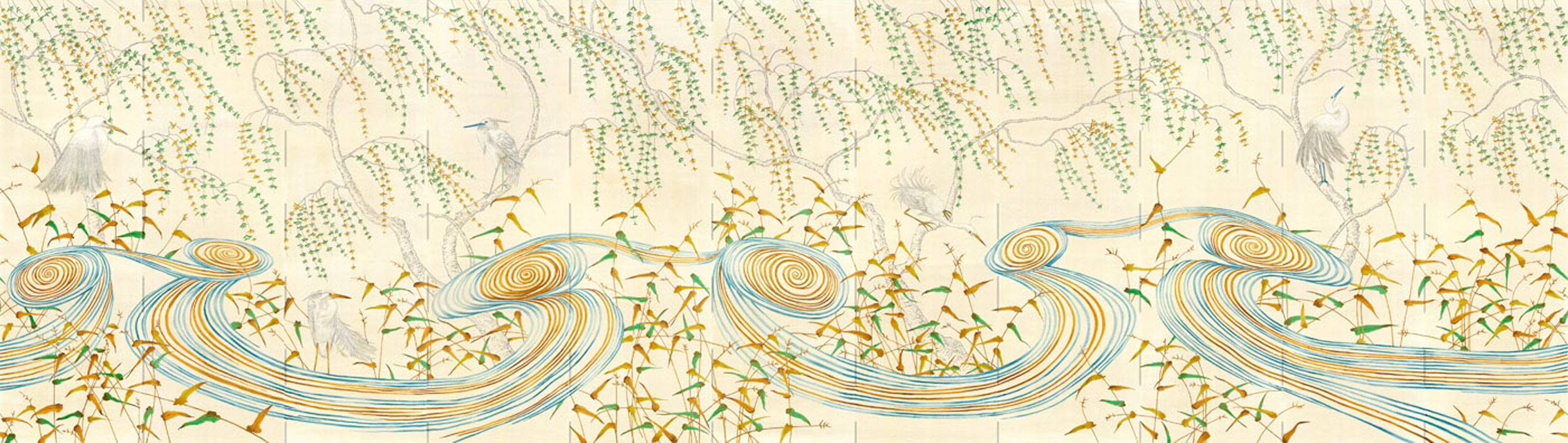 Обои ручная роспись Kimono - постер Loft-Concept в Кирове