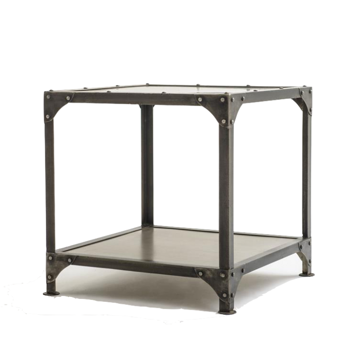 Кофейный стол Industrial Steampunk Nickel Side Table  в Кирове | Loft Concept 
