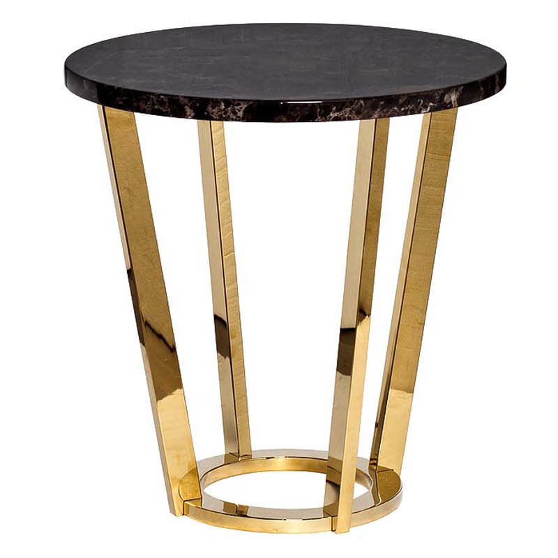 Приставной стол Serker Side Table Золотой Приставной стол Serker Side Table Золотой в Кирове | Loft Concept