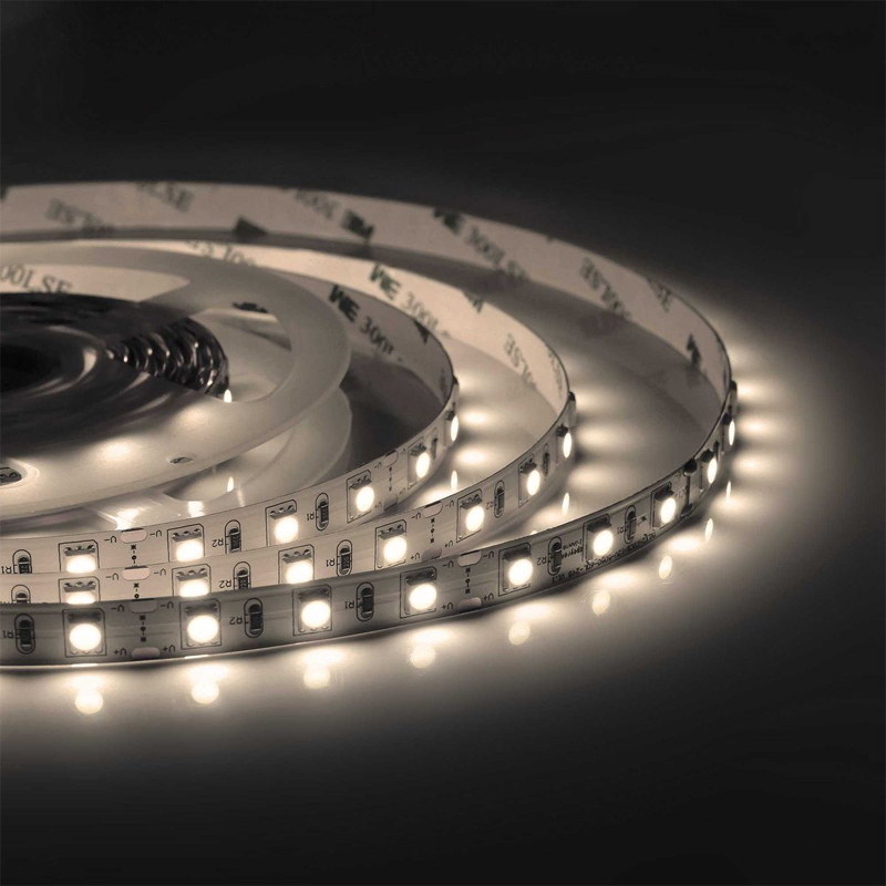 Светодиодная лента 14,4W/m 60LED/m 5050SMD 24V PRO теплый белый 5M Белый Светодиодная лента 14,4W/m 60LED/m 5050SMD 24V PRO теплый белый 5M Белый в Кирове | Loft Concept