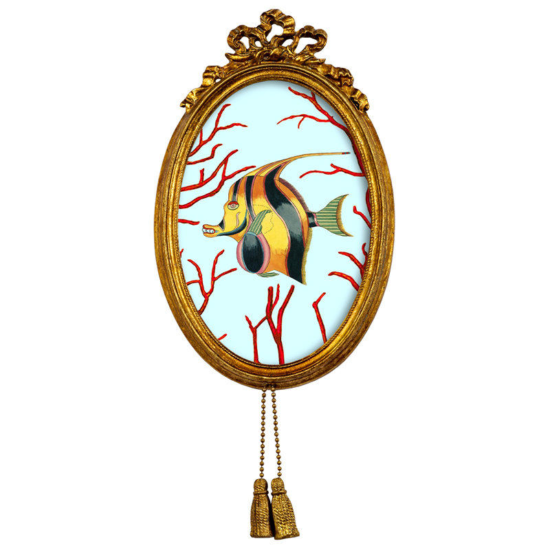 Постер Seashell Still Life с кисточками 4 Мульти Золотой Постер Seashell Still Life с кисточками 4 Мульти Золотой в Кирове | Loft Concept