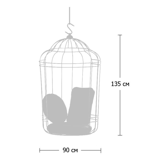 Подвесное кресло "клетка" Swing chair Cage Подвесное кресло "клетка" Swing chair Cage в Кирове