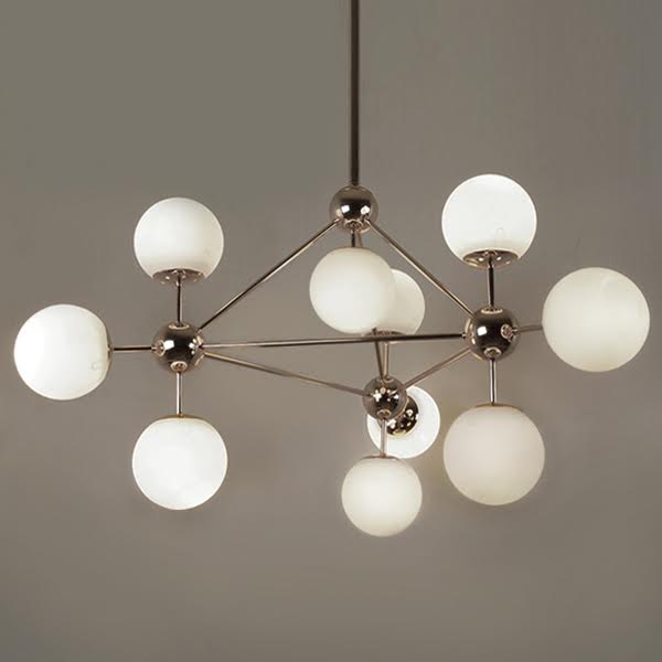 Люстра Modo Chandelier White Glass Люстра Modo Chandelier White Glass в Кирове | Loft Concept