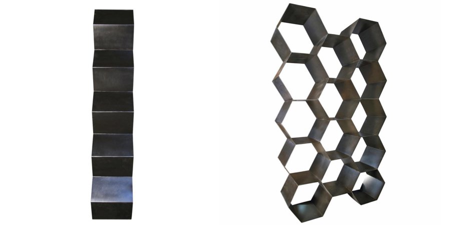 Стеллаж Industrial Loft Metal Honeycomb Стеллаж Industrial Loft Metal Honeycomb - Loft-Concept в Кирове