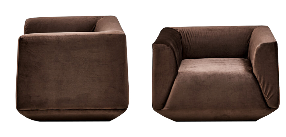 Armchair Cube Brown Большое Кресло Куб Armchair Cube Brown Большое Кресло Куб - Loft-Concept в Кирове