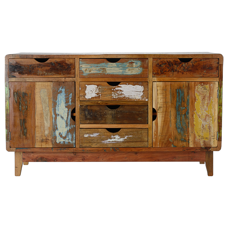 Комод Antique Wood Bureau Коричневый винтаж Комод Antique Wood Bureau Коричневый винтаж в Кирове | Loft Concept