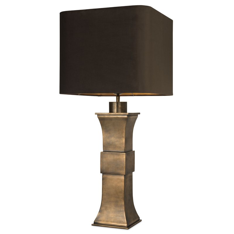 Настольная лампа Eichholtz Table Lamp Avia Латунь Античная полированная Черный Настольная лампа Eichholtz Table Lamp Avia Латунь Античная полированная Черный в Кирове | Loft Concept